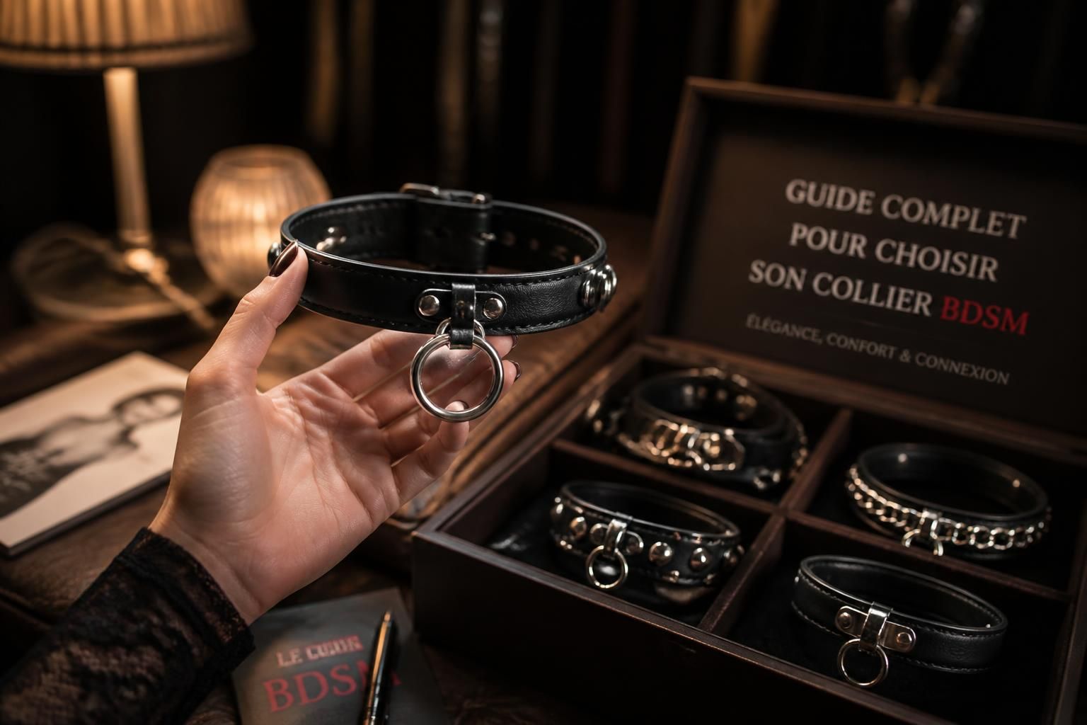 découvrez notre guide d'achat complet pour choisir le collier bdsm idéal, alliant sécurité, confort et style pour une expérience enrichissante.